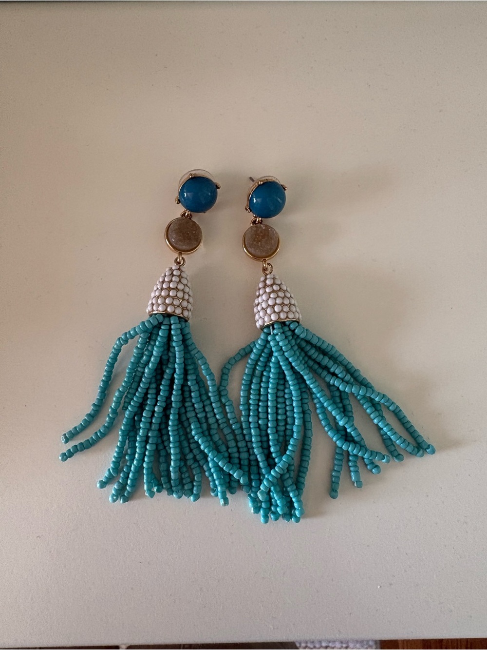 Baublebar Blue Statement Earrings